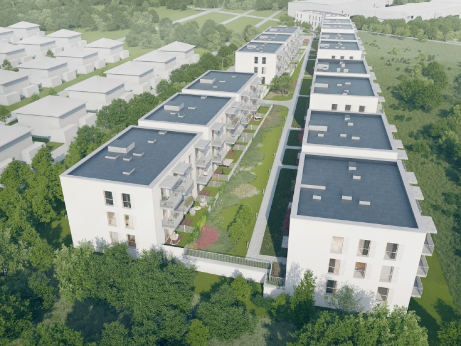 Wizualizacja inwestycji Lipa Piotrowska