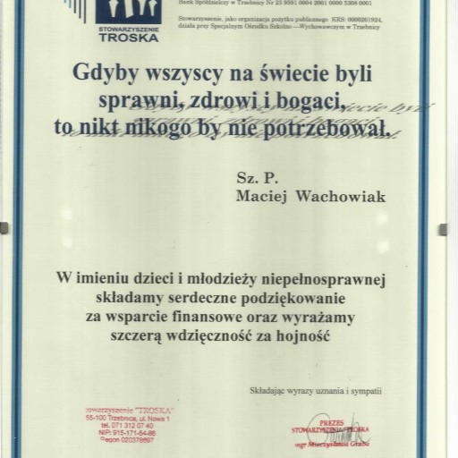 Stowarzyszenie Troska