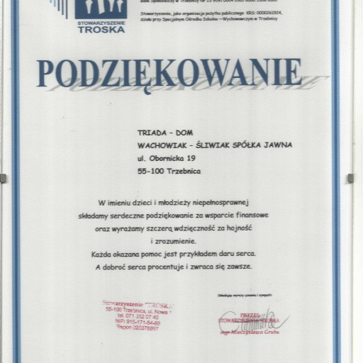 Stowarzyszenie Troska