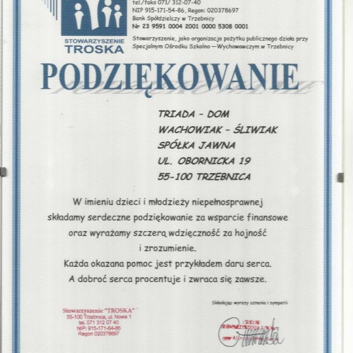 Stowarzyszenie Troska